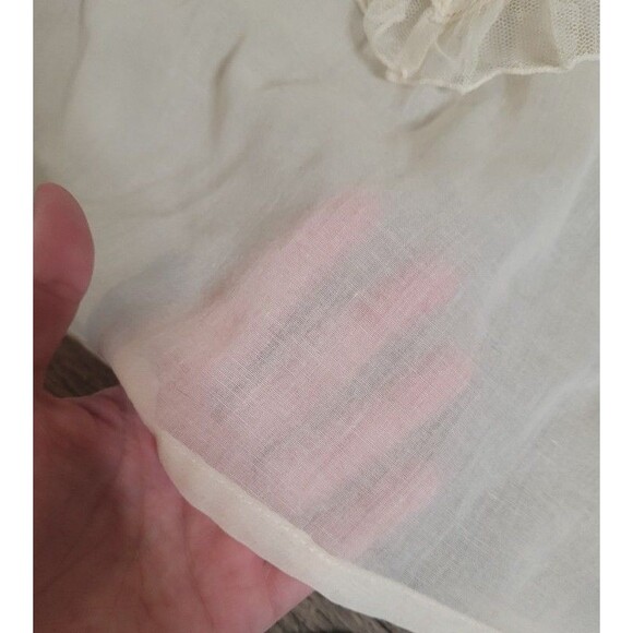 Gunne Sax Jessica’s Gunnies 1970s Vintage Victorian Style Ruffles & Lace Blouse - Picture 5 of 11